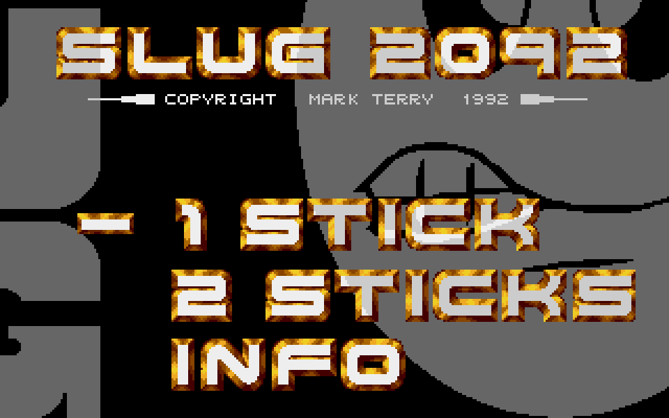Slug 2092 atari screenshot